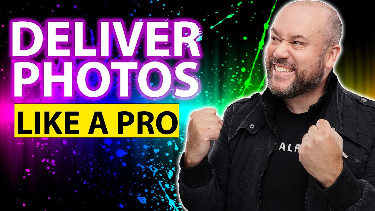 Как профессионально доставлять фотографии клиентам!