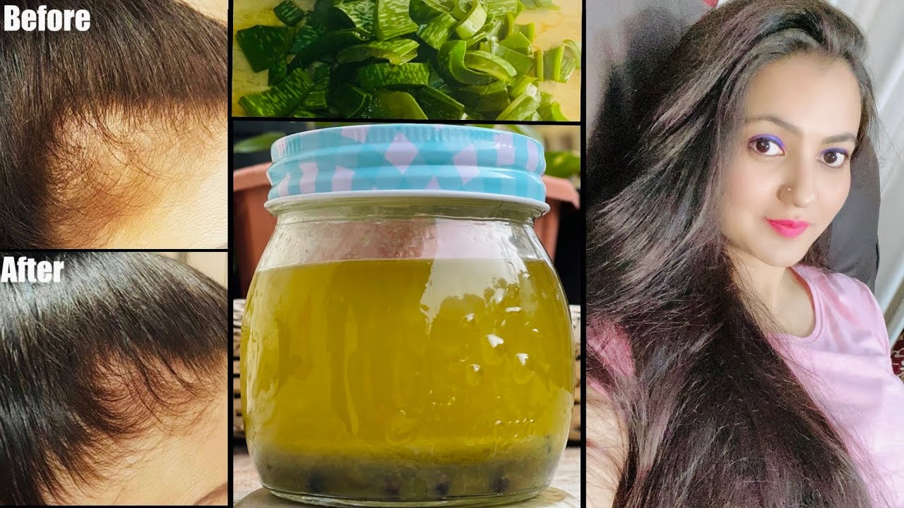 ALOE VERA OIL : बालों को दोगुनी तेजी से लम्बा घना मुलायम बनाने का सबसे आसान और घरेलु उपाय