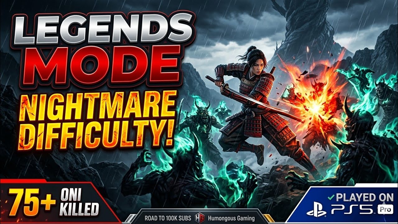 Nightmare Legends Mode 🔥 | Ghost of Yotei [PS5 PRO 4K]