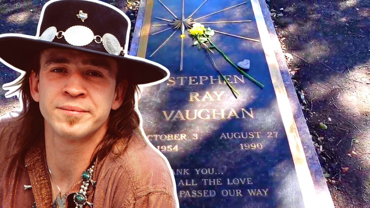 Famous Grave of STEVIE RAY VAUGHAN & Childhood Home | DALLAS
