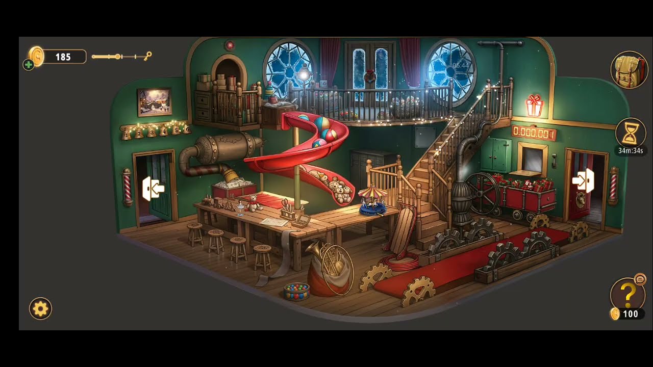 Rooms & Exits Operation Save Santa Walkthrough Gameplay Android,iOS 