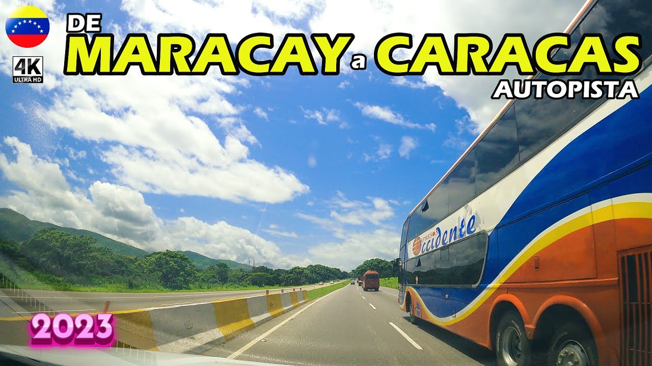 ¡DE MARACAY PA´CARACAS! Ruta en Autopista Regional del Centro, Venezuela 🇻🇪 Timelapse en 4K. 2023.