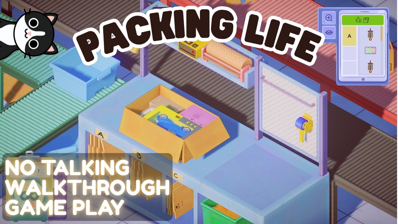 Packing Life FULL GAME 📦 | Episode 1 | Cozy Late Night ASMR Gameplay 🌙 | Locd Lady Gamer
