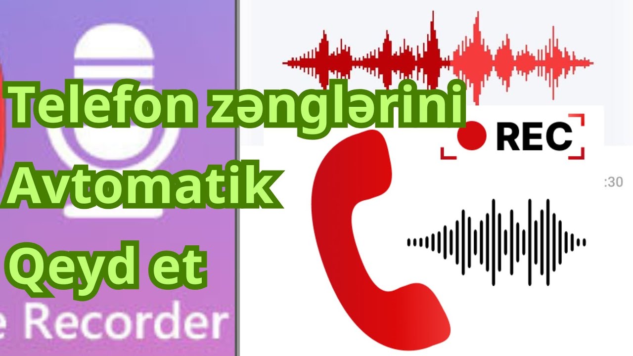 Telefon zənglərini avtomatik qeyd et