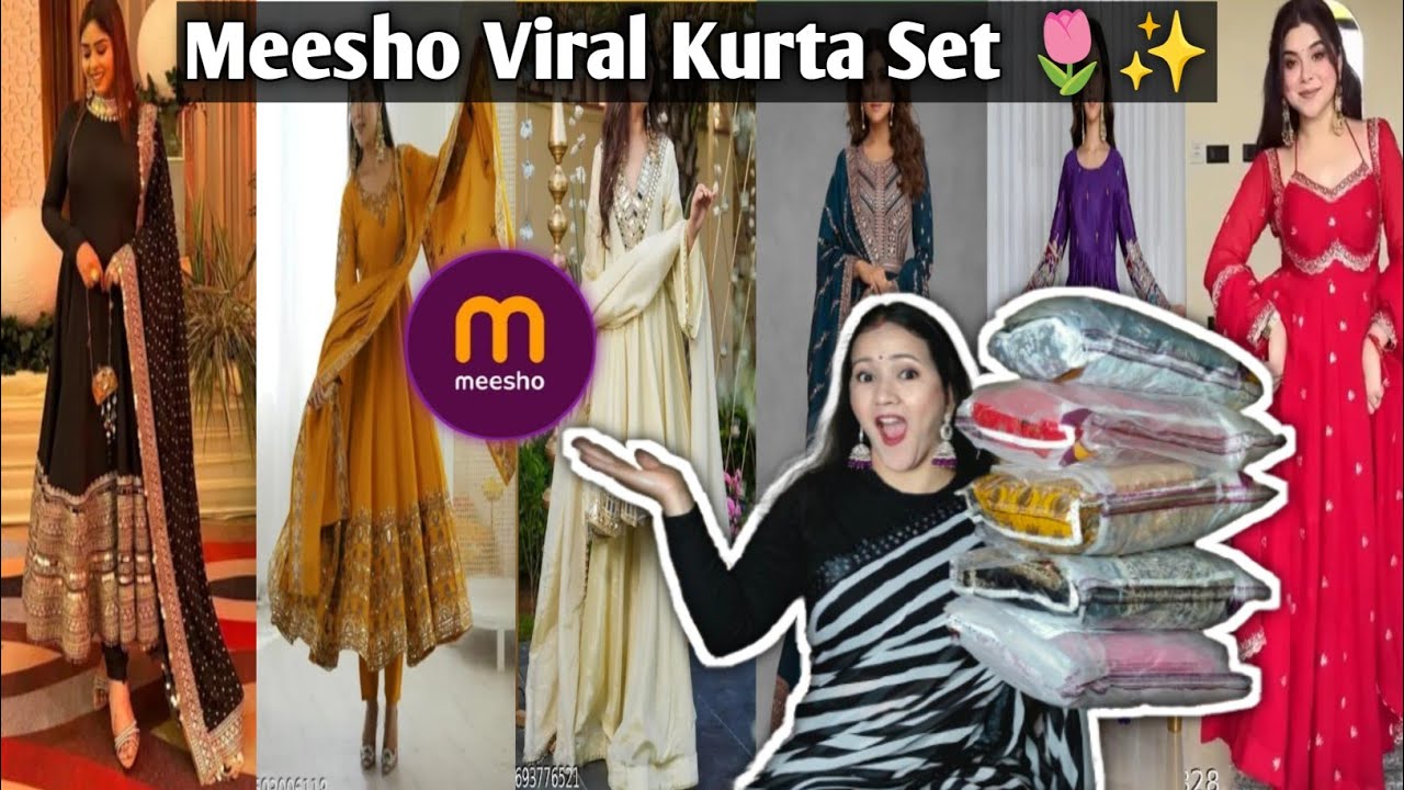 Viral Kurta Set Houl From MEESHO🌷✨ Budget Friendly Ethnic Wear 😍 | honest review 💯 