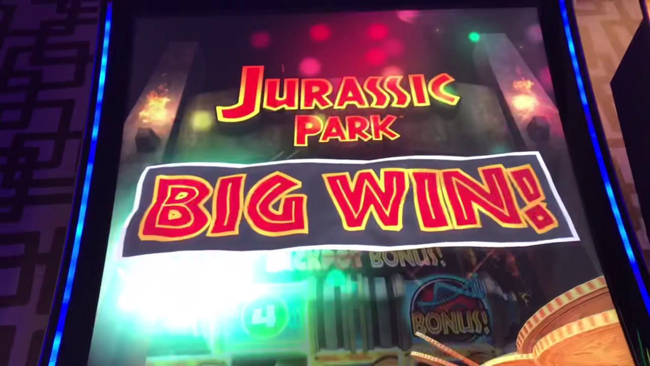 Jurassic Park The Lost World line hit compilation(2) and free games bonus @ max bet