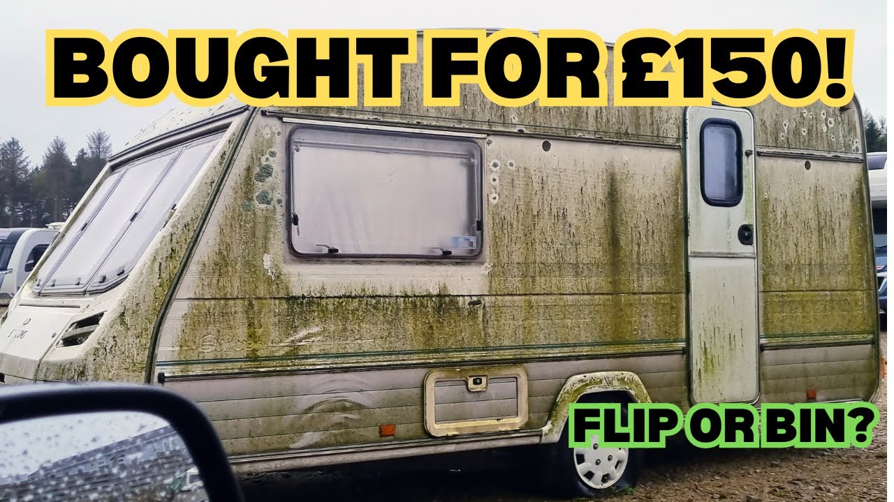 Bought This Abandoned Caravan for £150 — Is It Worth Anything?