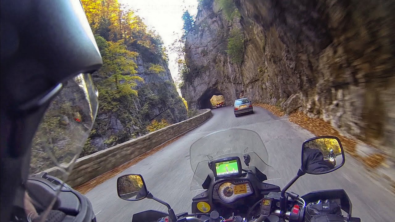 Balade moto : Villard-de-Lans/Gorges de la Bourne/Vercors (21 octobre 2018)