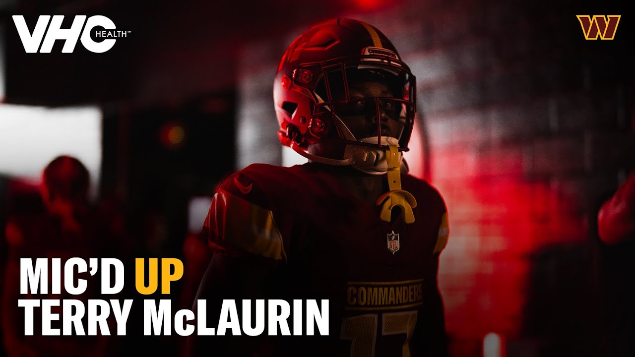 SCARY TERRY Mic'd Up for Week 7 vs. the Carolina Panthers 👻 | Washington Commanders