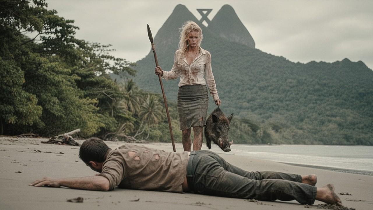Funcion&aacute;ria Humilhada Por Todos Fica Presa em Ilha com Seu Chefe, Ela Surta e o Trata Como Pet