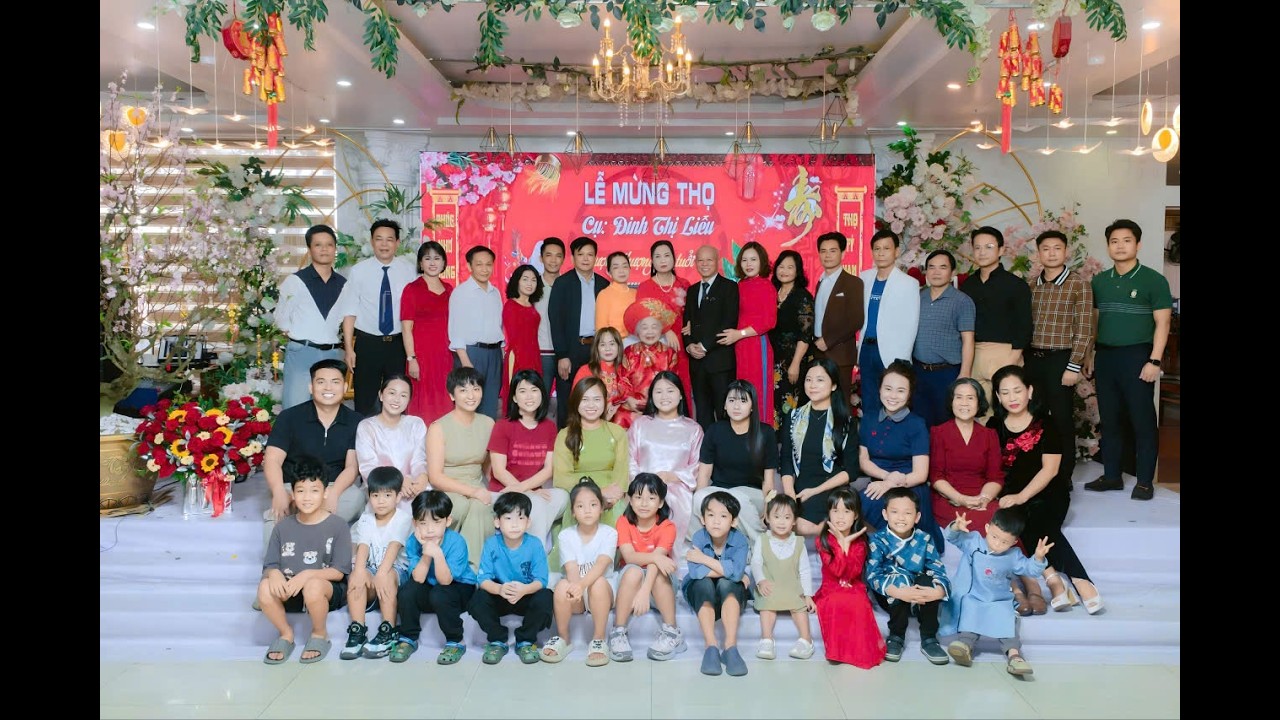 LẼ THƯỢNG THƯỢNG THỌ  MẸ ĐINH THỊ LIỄU TUỔI 90
