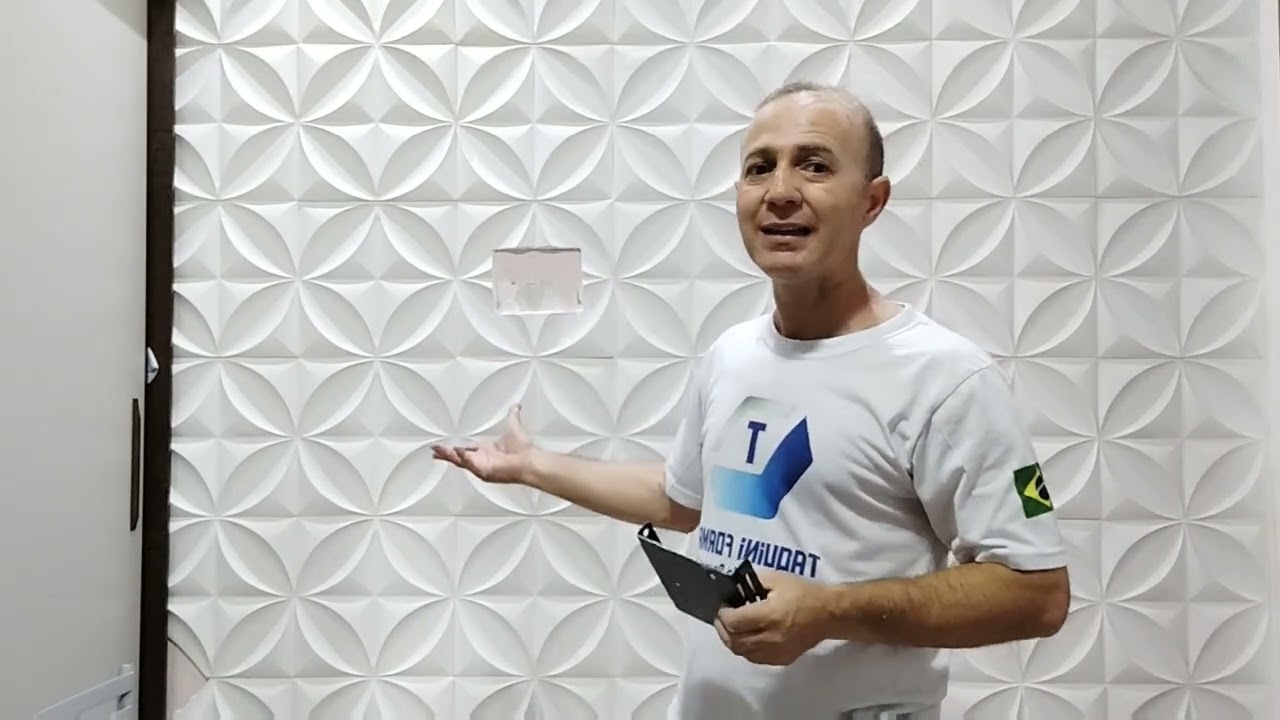 COMO INSTALAR A TV /GESSO 3D?