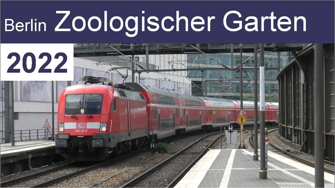 Bahnhof Berlin Zoologischer Garten - Deutsche Bahn & ODEG Trains