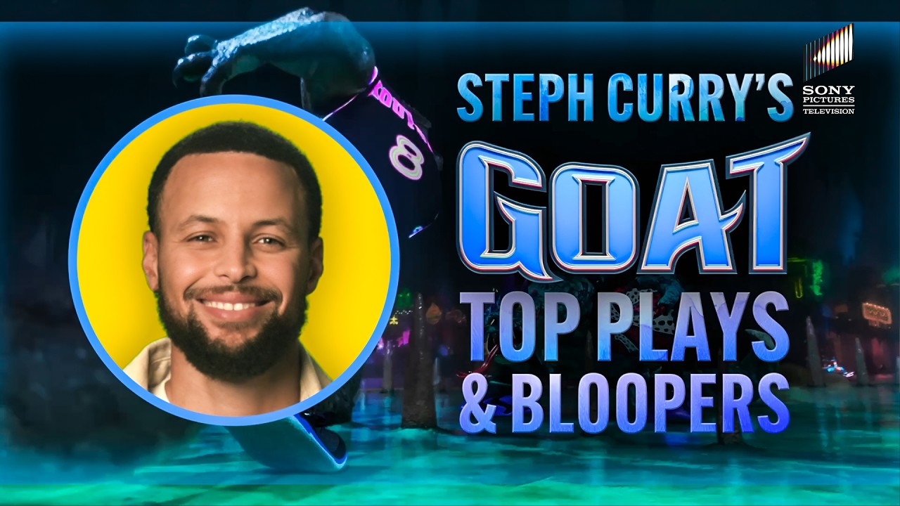Top Bloopers with Stephen Curry | GOAT | Available on Digital