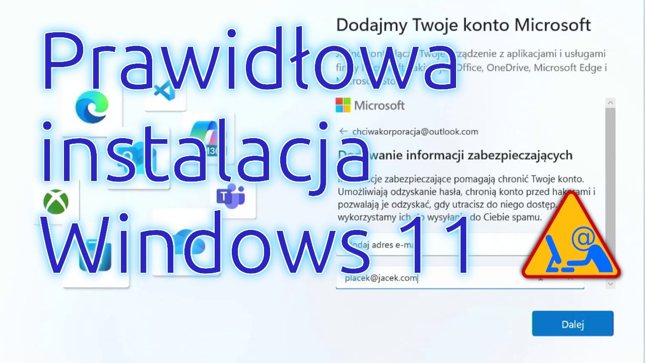 Prawidłowa instalacja Windows 11 (2025r.)