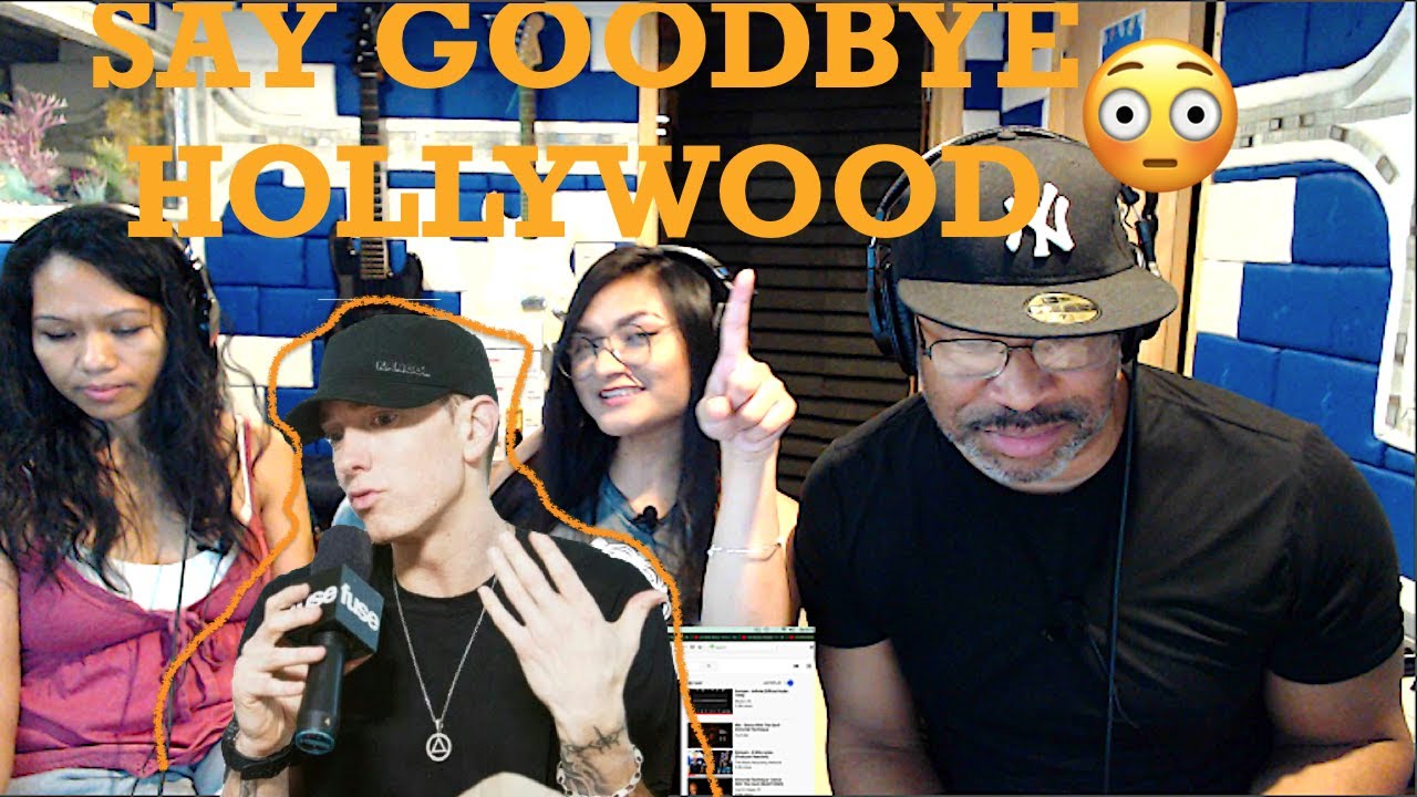 Eminem - Say Goodbye Hollywood + Lyrics Producer Reaction