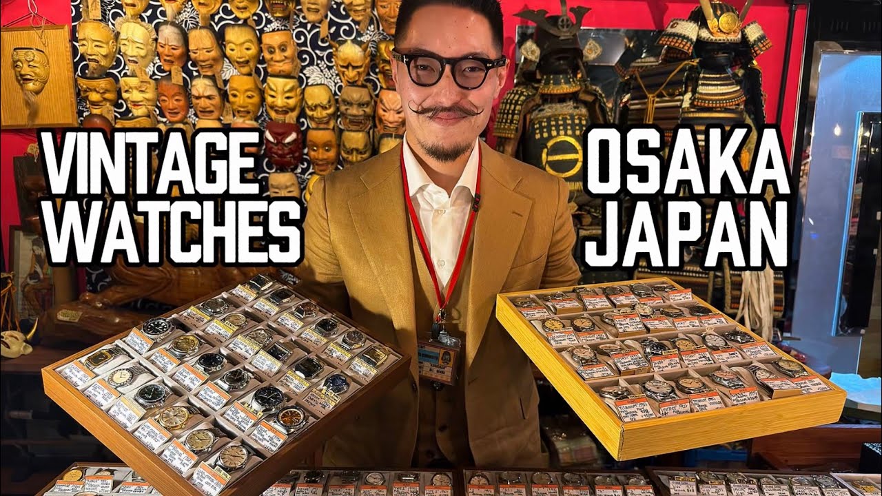 Why you’ll REGRET not visiting this Vintage Watch Shop in Osaka
