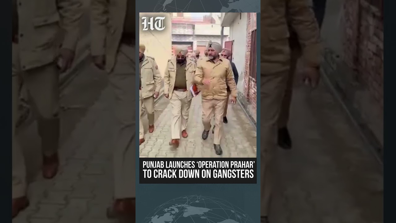 Punjab launches Operation Prahar against gangsters, 2,000 police teams deployed