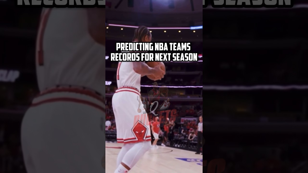 Predicting nba teams records #nba #basketballshorts #nbayoutube #shorts #trending