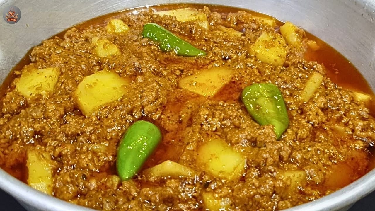 Aloo Keema Recipe | Dhaba Style Aloo Keema | Restaurant Style Aloo Keema Recipe