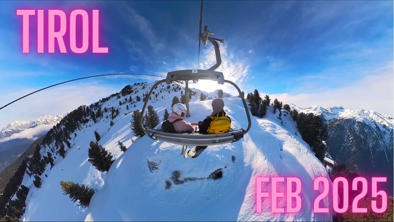 Northern Tirol Trip. Alps. Hochoetz snowboarding (February 2025)