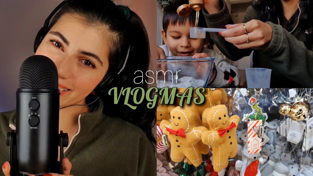 ASMR po polsku VLOGMAS pieczemy pierniczki i dekorujemy choinkę 🎄