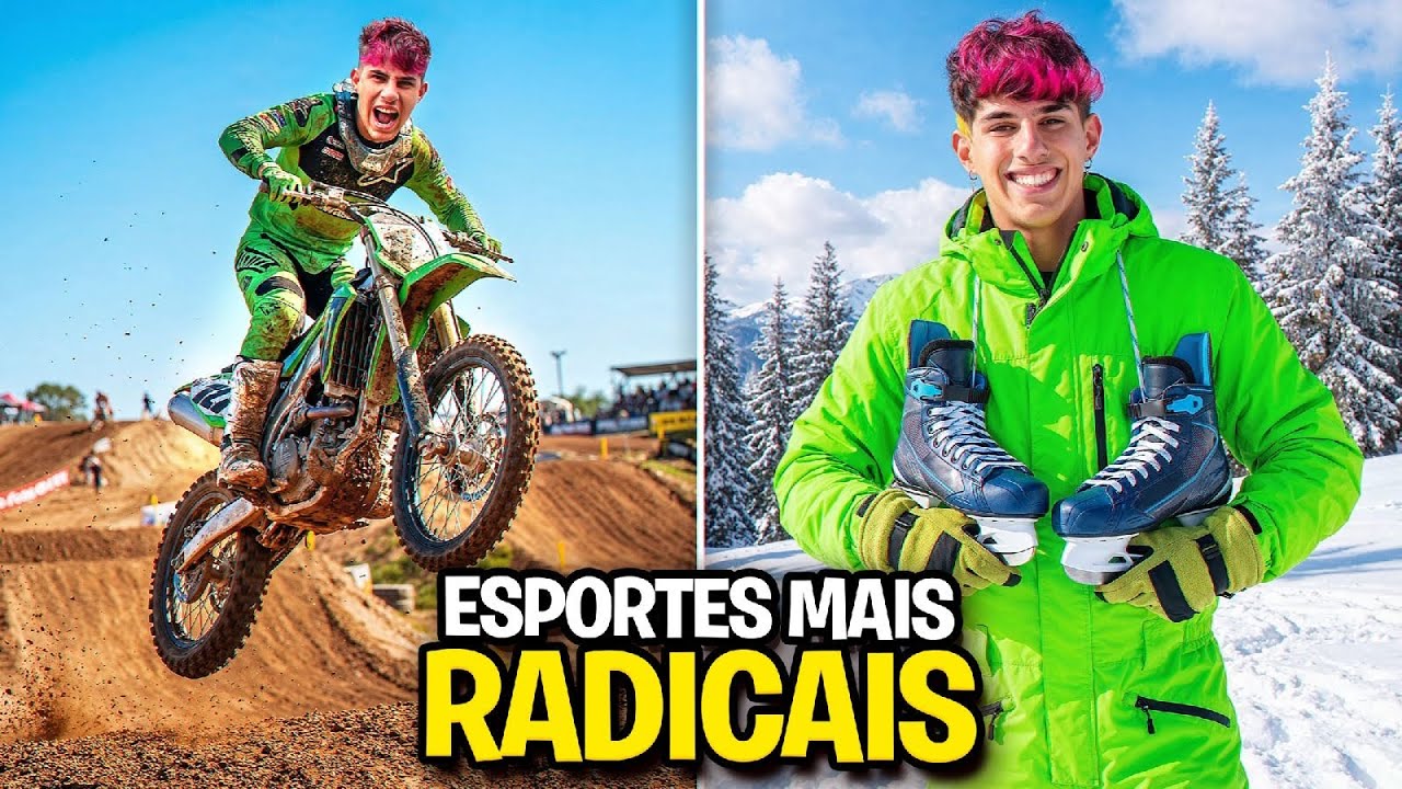 PRATIQUEI 50 ESPORTES EM UM DIA *consegui?