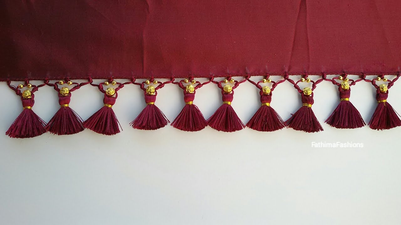 Saree Kuchu /Design #136/ಸೀರೆ ಕುಚ್ಚು
