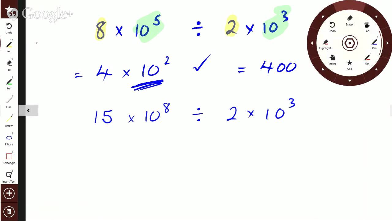 Standard Index Form - using