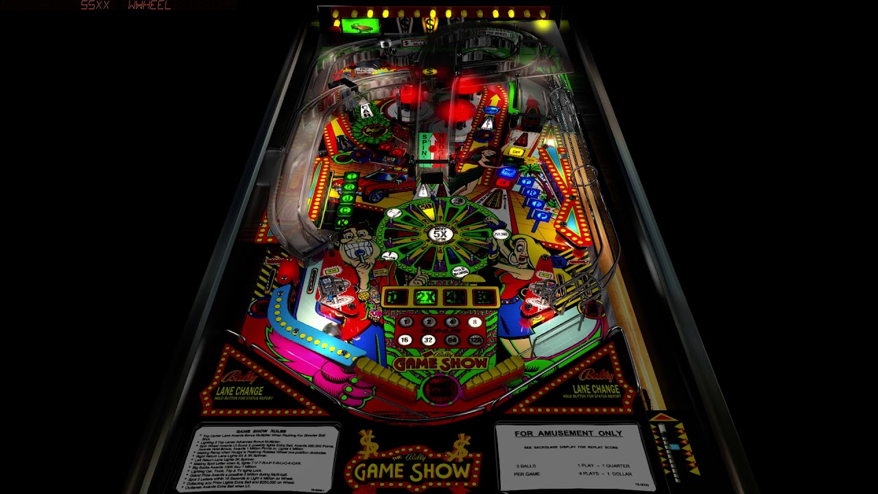 The Bally Game Show (BigusMod) Pinball VPX