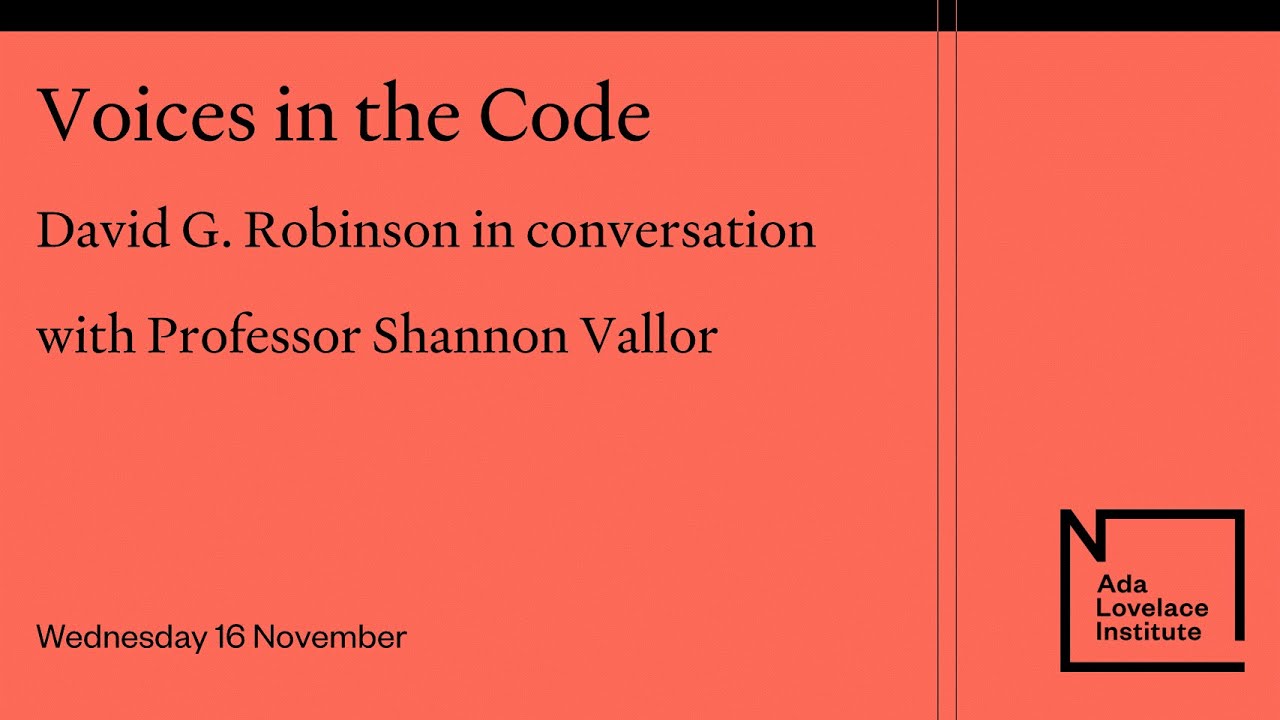 Voices in the Code: A Story about People, Their Values, and the Algorithm They Made