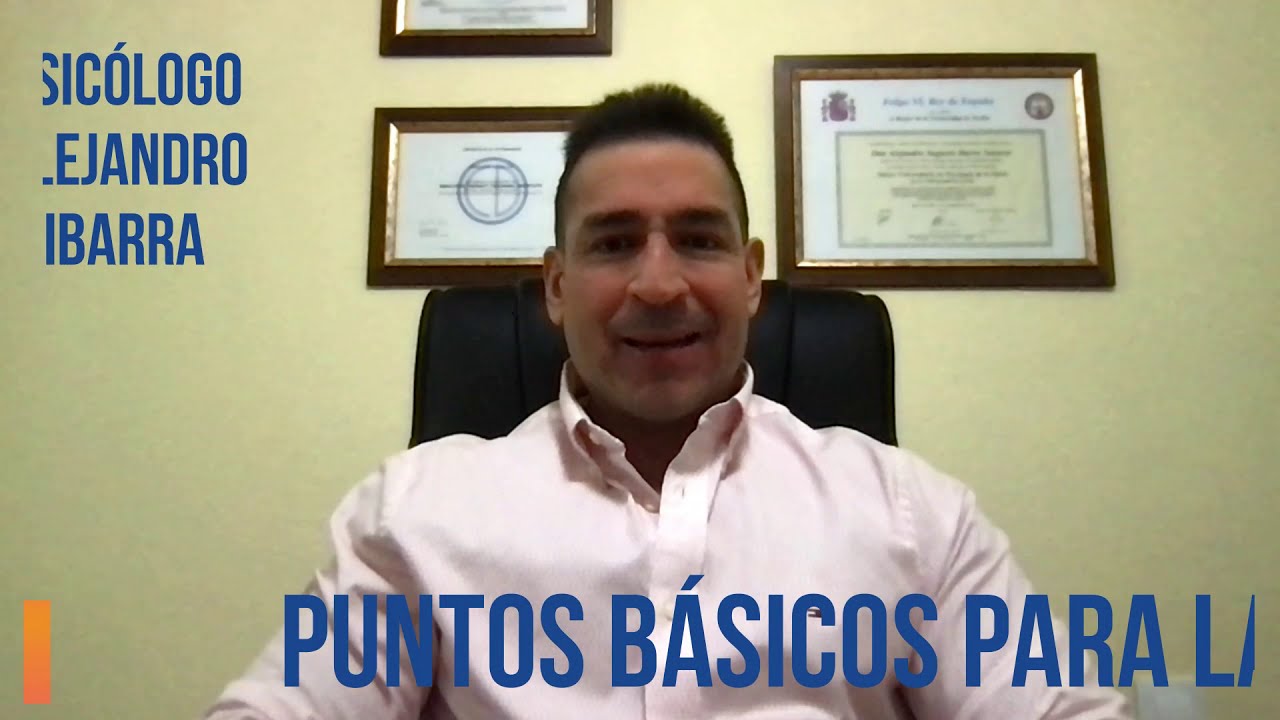 TOC Puntos básicos para la EPR. Psicólogo Alejandro Ibarra