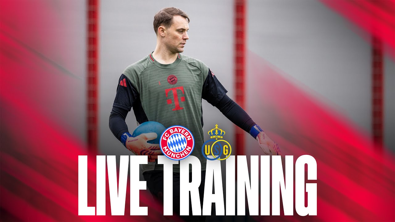 LIVE 🔴 Das Abschlusstraining vor Union Saint-Gilloise 🏆 Champions League
