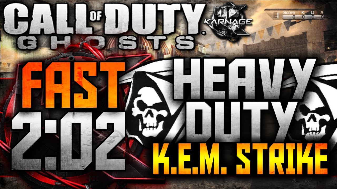 COD: Ghosts - FAST 122 SECOND SOLO 