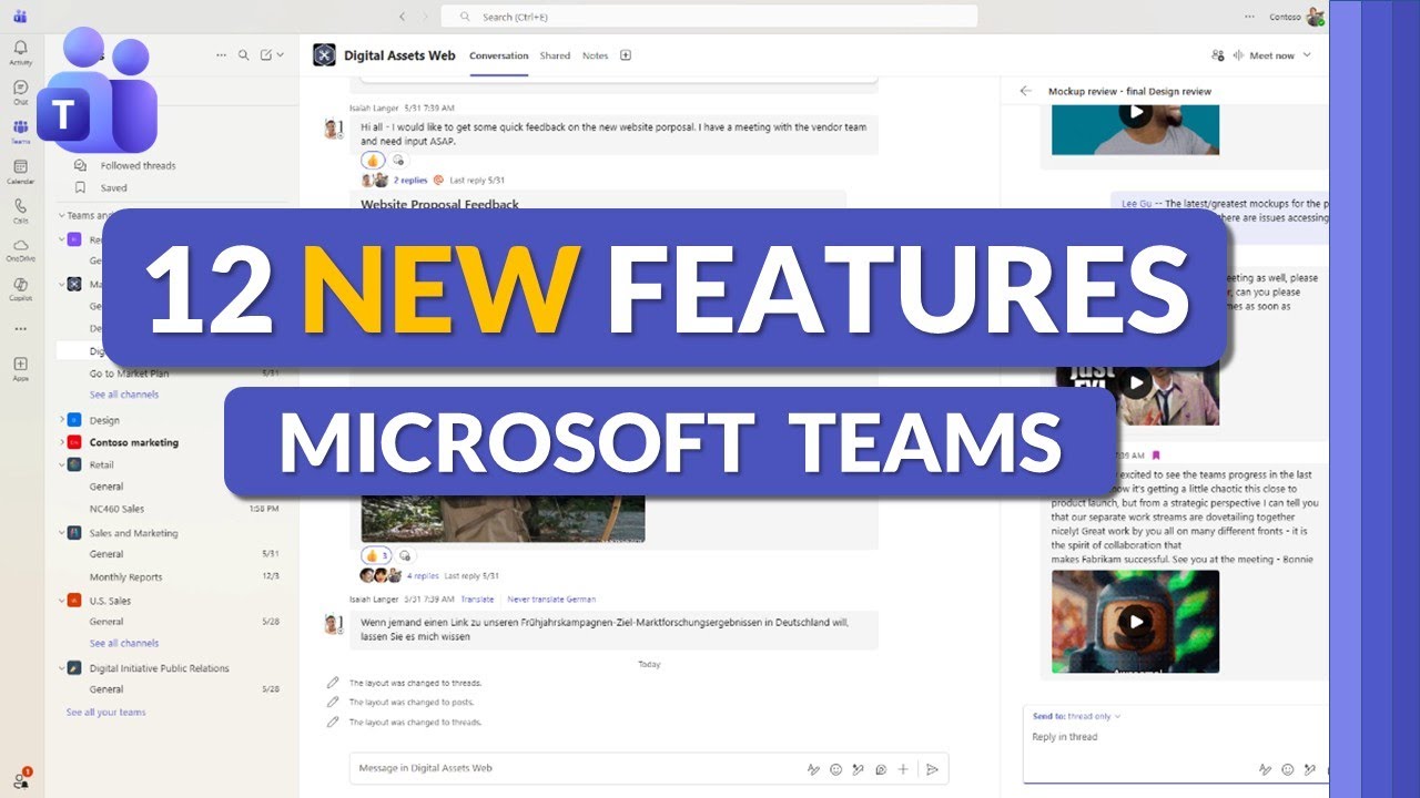 12 новых функций в Microsoft Teams (2026)