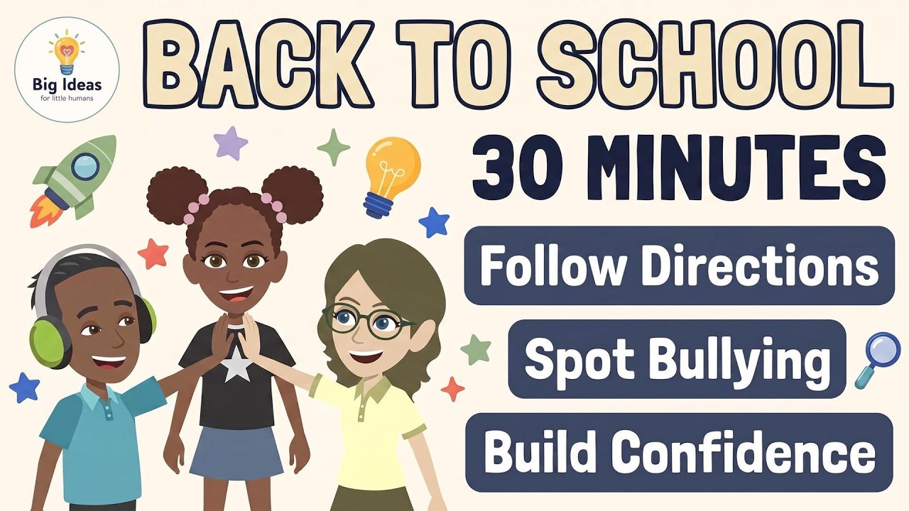 First Day of School for Kids: A Complete SEL Back-to-School Compilation