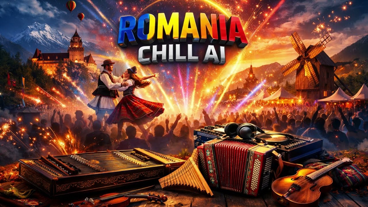 Romanian Folk Dance Festival - 1 Hour Balkan EDM Instrumental | Epic Hora Party Mix 2026 4K