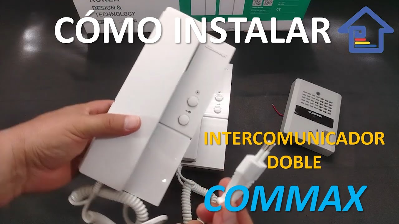 COMO INSTALAR INTERCOMUNICADOR DE DOS TELEÉFONOS