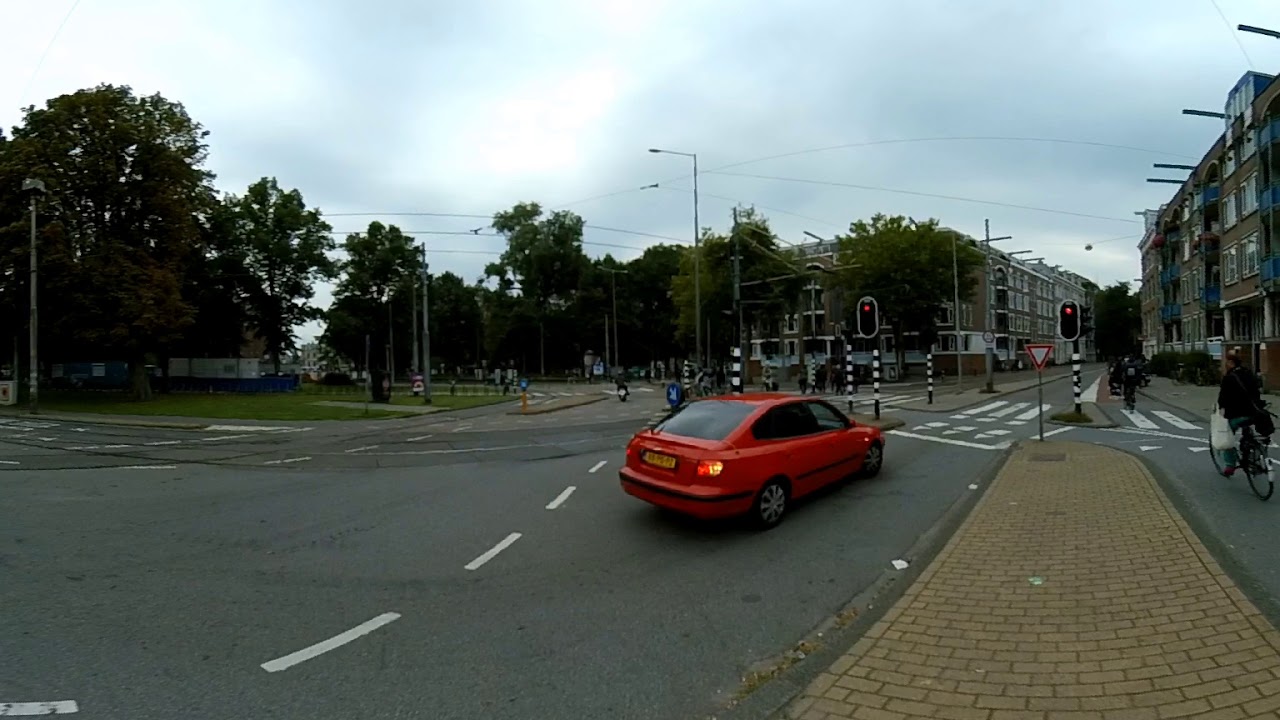 5 minuten verkeer op het Weteringcircuit Amsterdam in 360