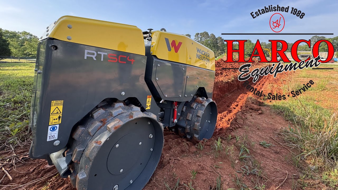 The New Wacker Trench Roller Changes EVERYTHING — RTD-SC4 Walkaround + Highlights
