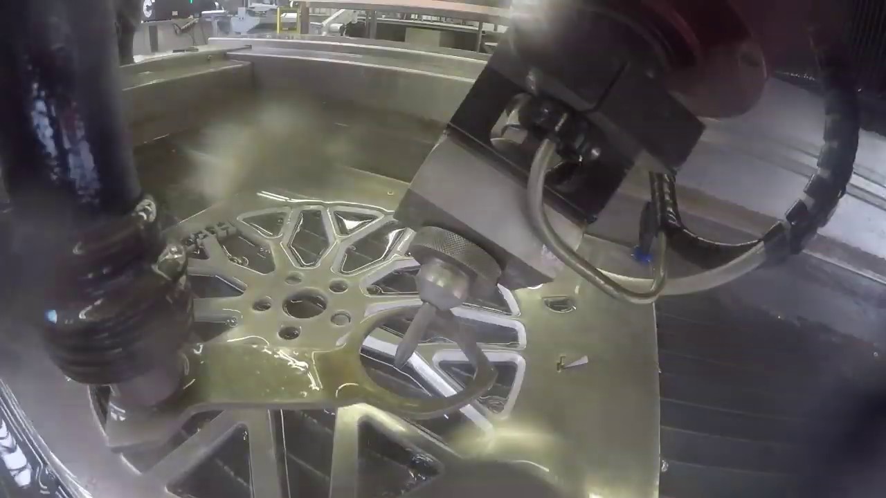 3D waterjet cutting rim