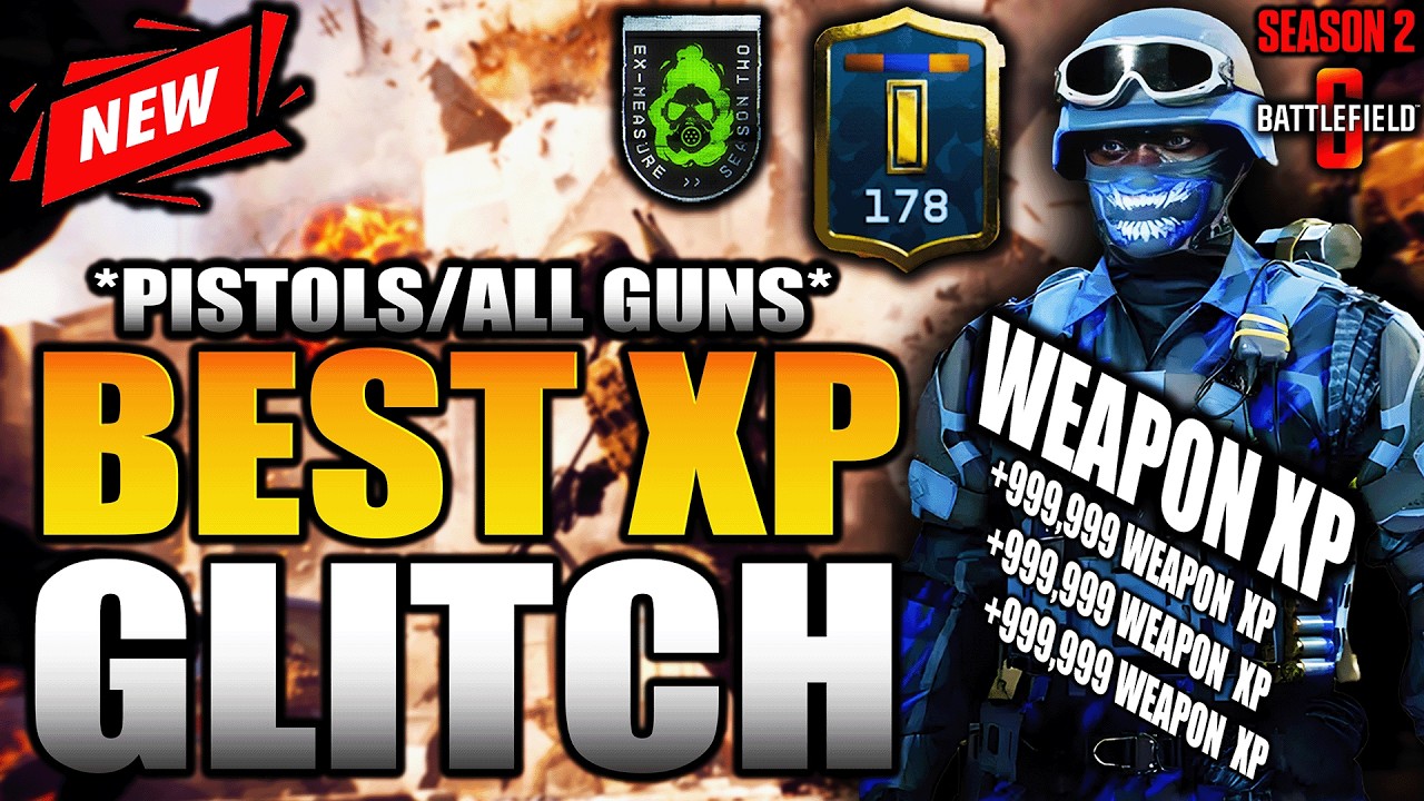 ALL GUNS!✅*NEW* SOLO WEAPON XP BOT LOBBY GLITCH bf6/BF6 GLITCHES/BF6 GLITCH/BF6 XP FARM SOLO XP!