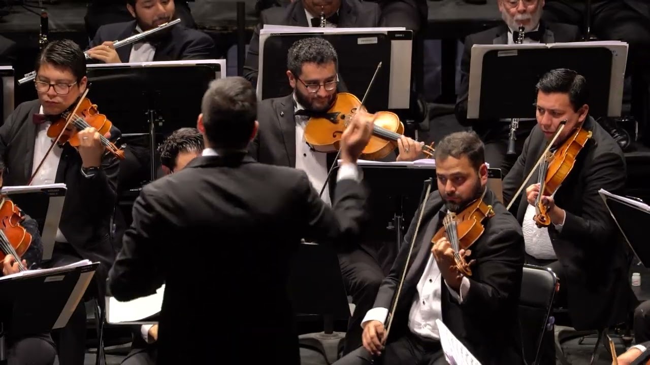 Concierto de la OCEZ realizado en el Teatro Fernando Calderón Parte 02
