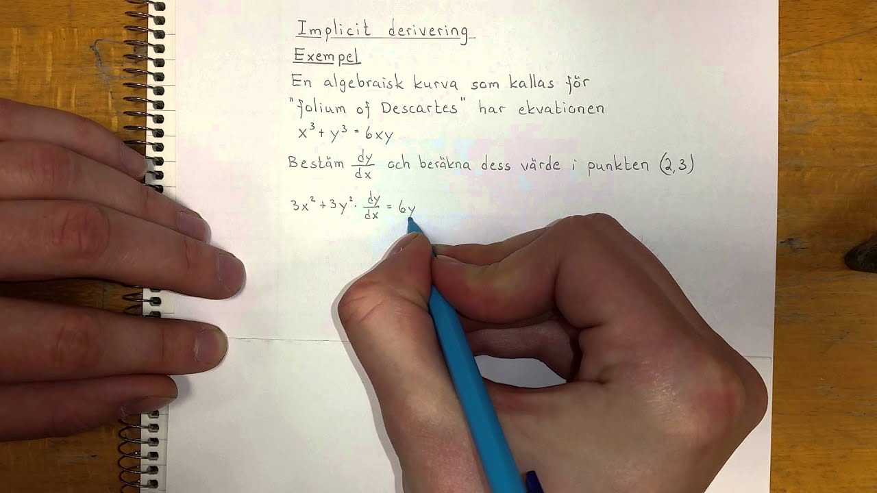 Ma5 Implicit derivering