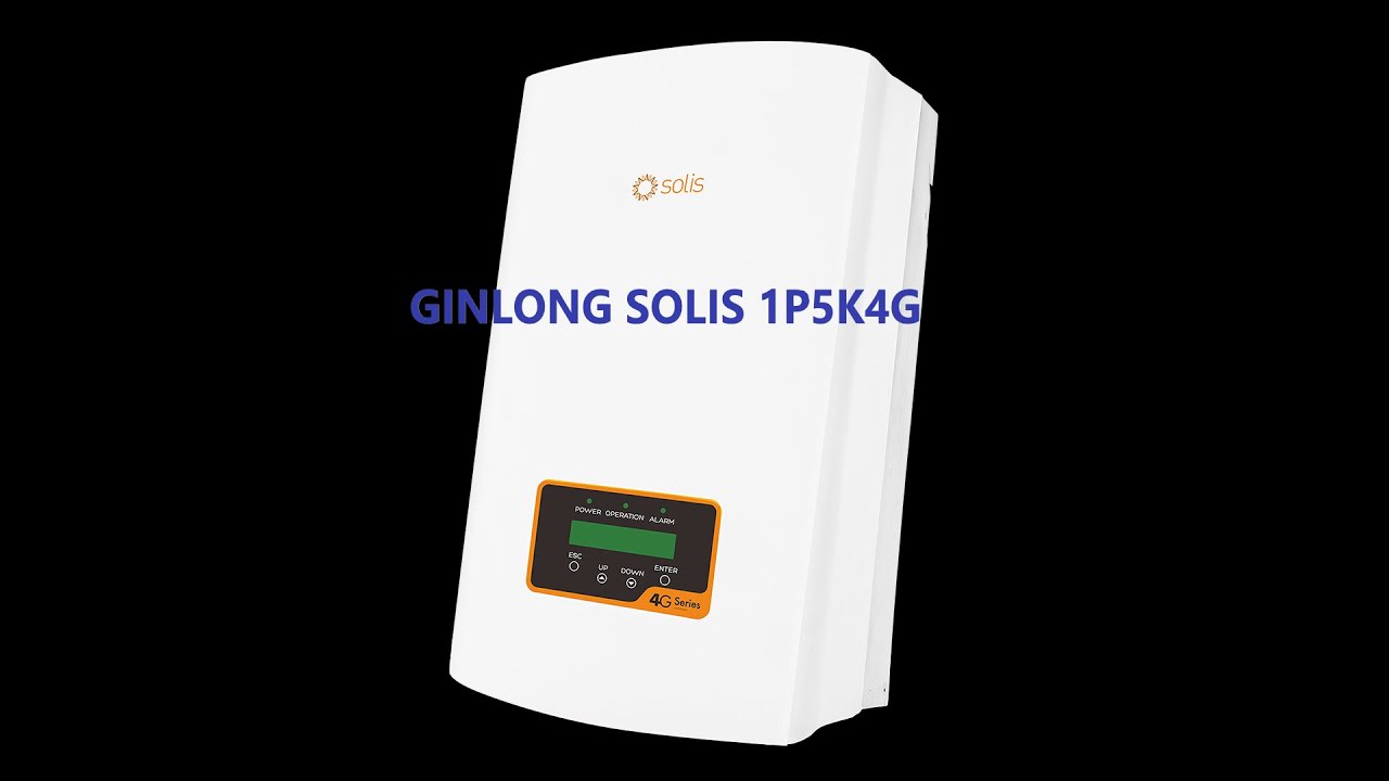 распаковка инвертора Ginlong Solis 1P5K4G настройка EPM