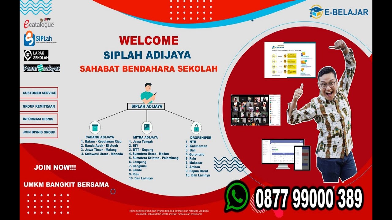 Tutorial E-belajar Versi 3.0 Untuk Siswa (PESAN KE 082130000389)