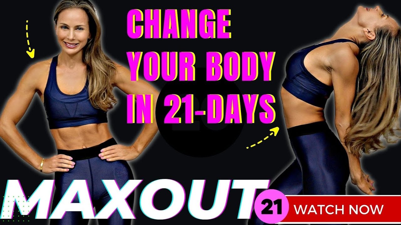 POWER SCULPT HIIT PILATES Fusion Workout (low-impact fat burn) | 21-Day MAXOUT Challenge