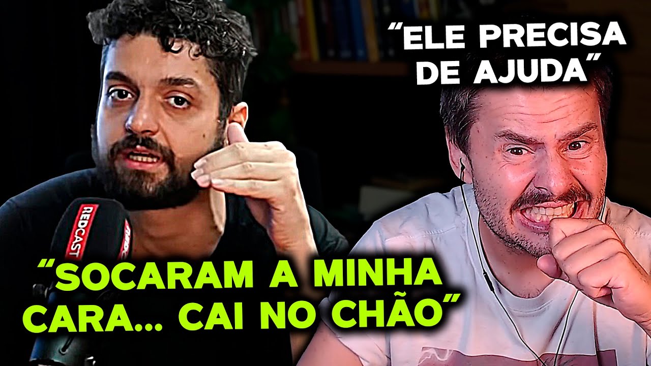 MONARK LEVA GARRAFA NA CABE&Ccedil;A E DESMAIA EM BRIGA