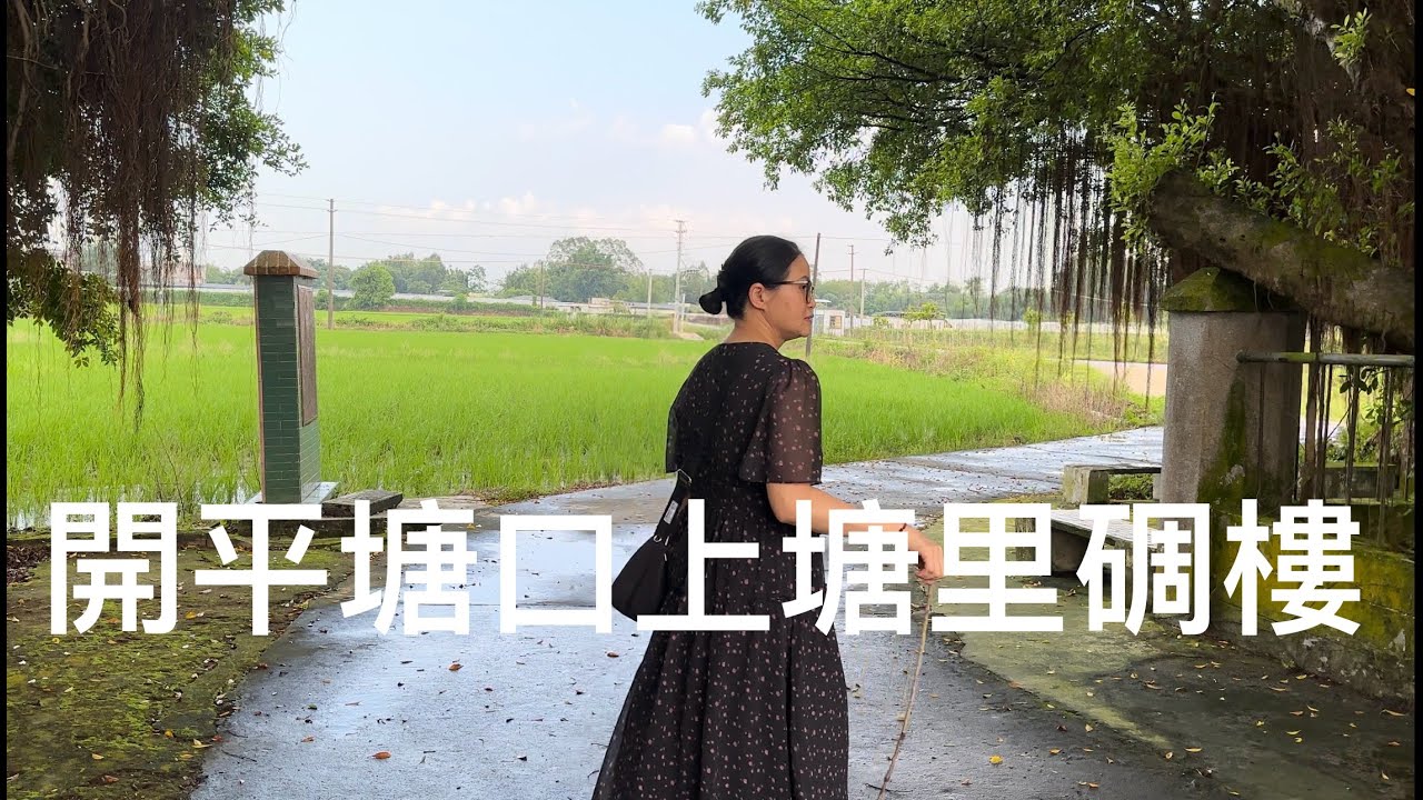 廣東開平強亞村上塘里古村尋幽探秘。