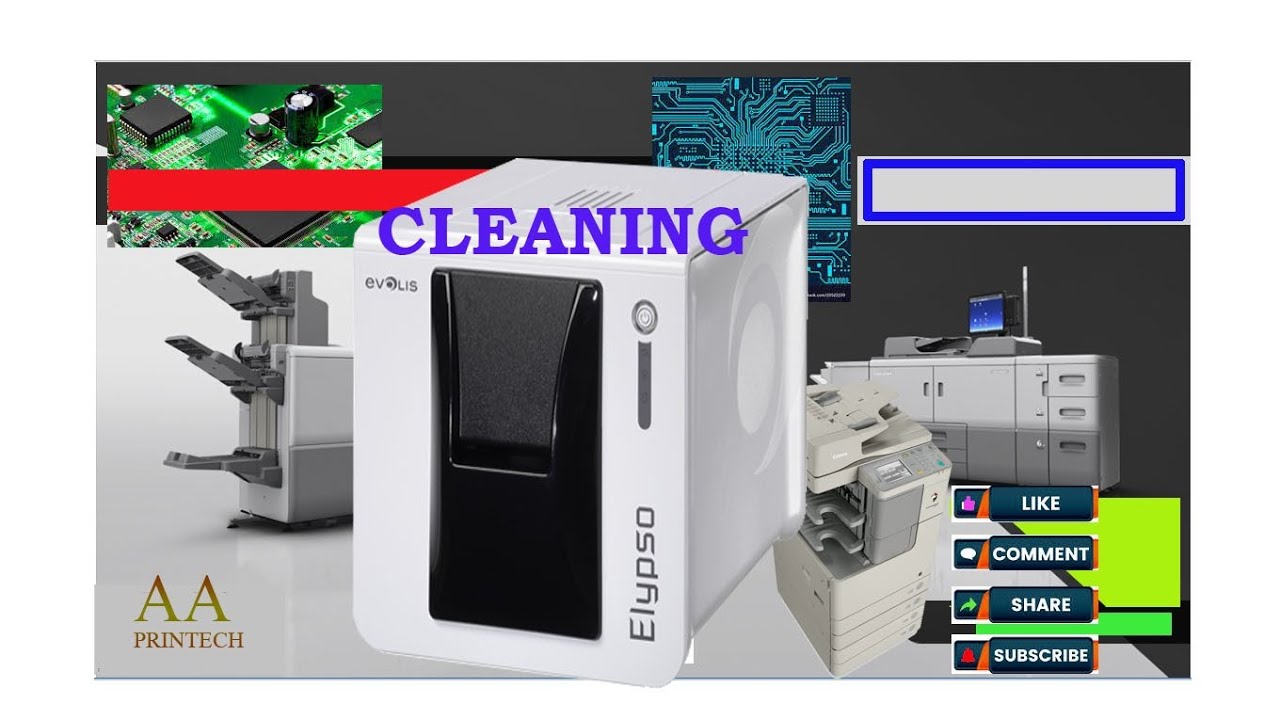 HOW TO CLEAN EVOLIS ELYPSO CARD PRINTER | REGULAR CLEANING | CARD PRINTER